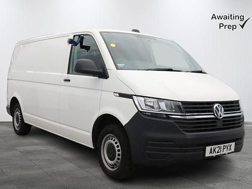White Used 2021 VW T6.1 Startline Van | £15,450 (Super price) - Image 1/3