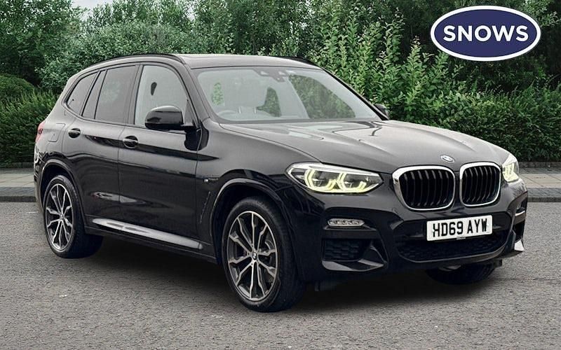 Used BMW X3 M Sport 190 HP (139 kW) 2019 Black SUV