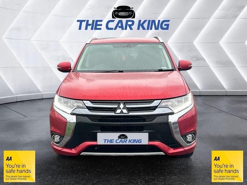 Used Mitsubishi Outlander P-HEV 2017 Red Estate