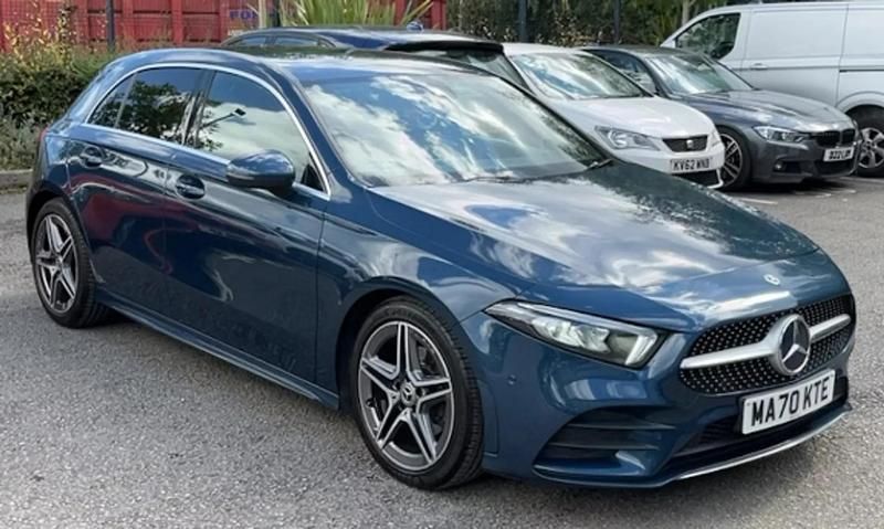 Blue Used 2020 Mercedes A180 Active Hatchback | £17,199 (Fair price) - Image 1/1