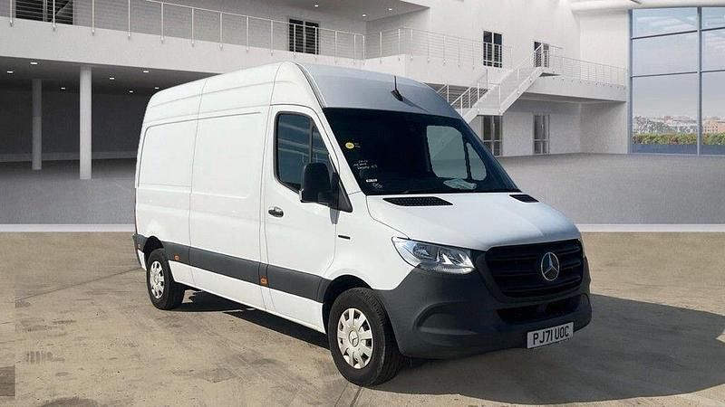 White Used 2021 Mercedes E-Sprinter Progressive Van | £12,990 (A bit pricey) - Image 1/4
