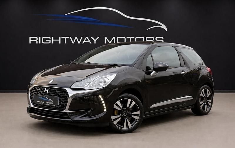 Black Used 2016 DS Automobiles DS3 Chic Hatchback | £3,995 (Fair price) - Image 1/4