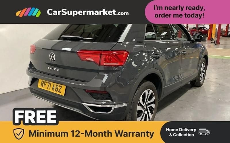 Used VW T-Roc Active 150 HP (110 kW) 2021 Grey SUV