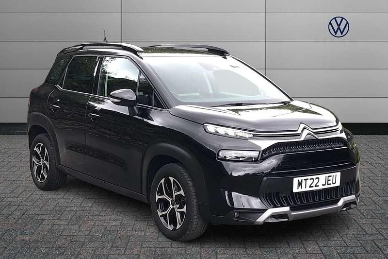 Black Used 2022 Citroën C3 Aircross PureTech SUV | £12,996 (Good price) - Image 1/4