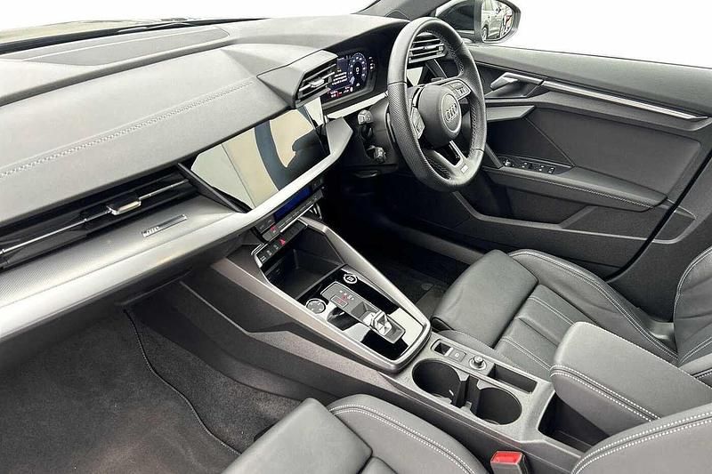 Used Audi A3 S-Line 2024 Black Hatchback