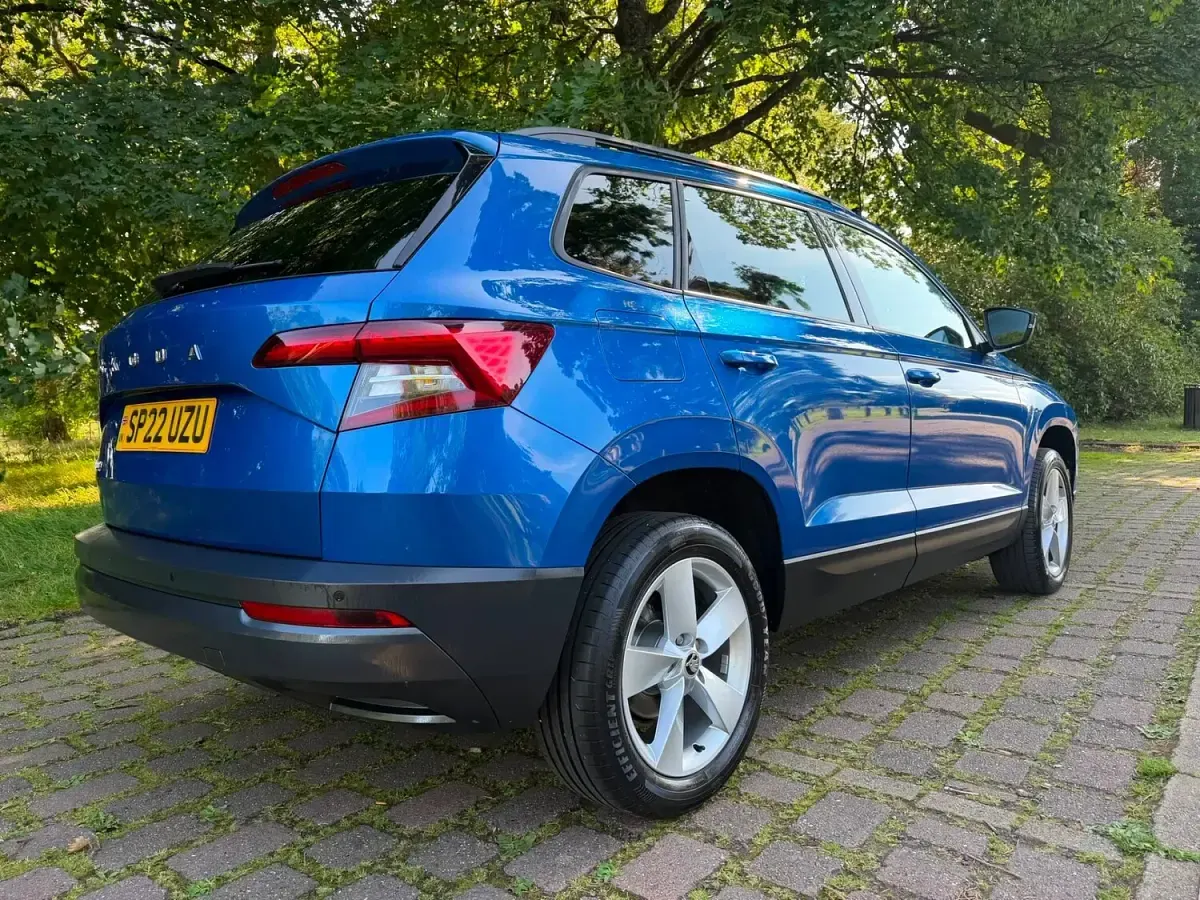 Used Skoda Karoq SE 2022 Blue SUV