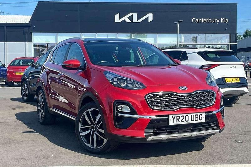 Red Used 2020 Kia Sportage 4 SUV | £16,995 (Fair price) - Image 1/4