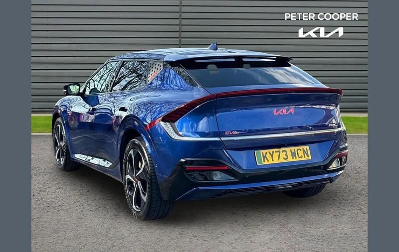 Used Kia EV6 GT-Line S 236 kW (321 HP) 2023 Blue SUV