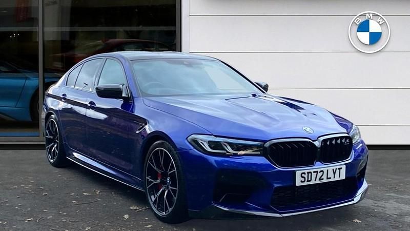 Blue Used 2022 BMW M5 Competition Edition | £65,806 (Fair price) - Image 1/4