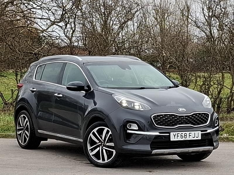 Used Kia Sportage 174 HP (127 kW) 2018 Grey SUV