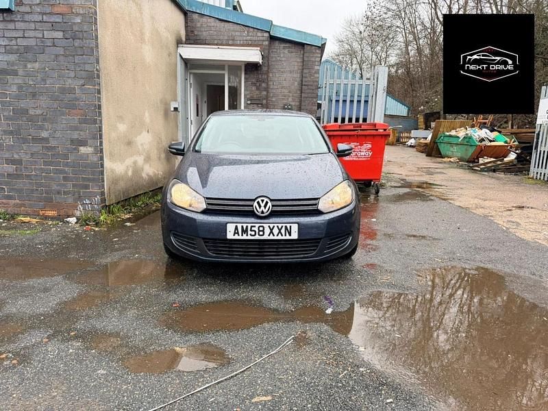 Used VW Golf VI SE 122 HP (89 kW) 2009 Blue Hatchback
