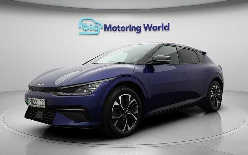 Used Kia EV6 GT-Line 167 kW (228 HP) 2022 Blue SUV