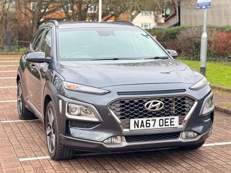 Used Hyundai Kona Premium 120 HP (88 kW) 2017 Grey SUV