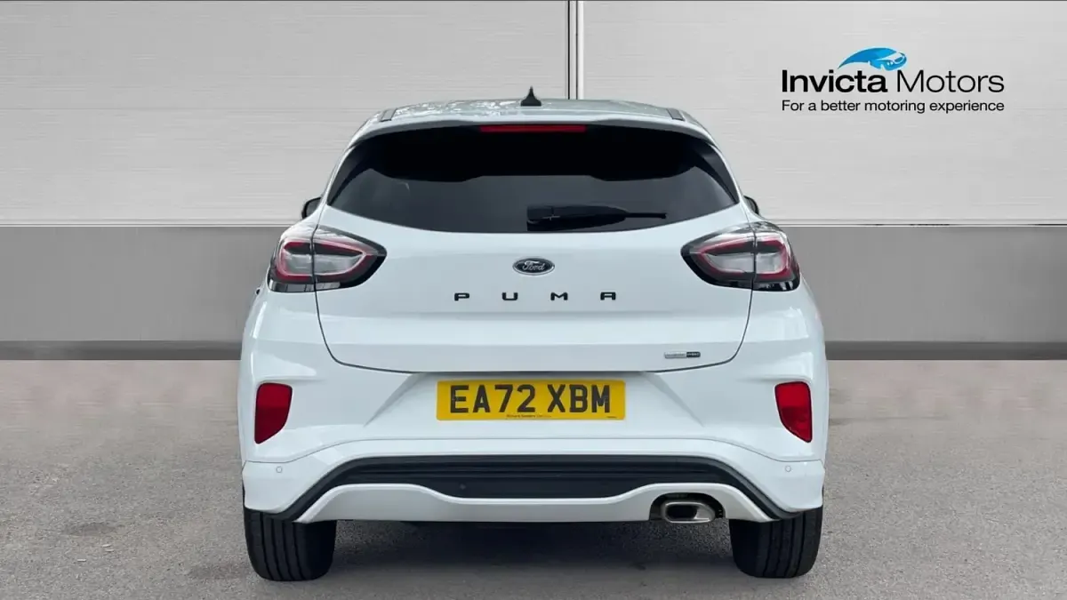 Begagnad Ford Puma ST-Line 125 HK (91 kW) 2022 Vit SUV
