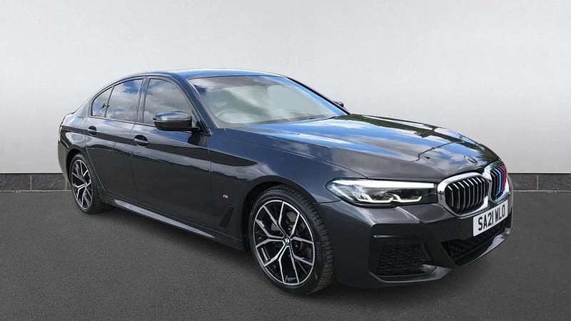 Grey Used 2021 BMW 520 M Sport Sedan | £21,698 (Good price) - Image 1/4