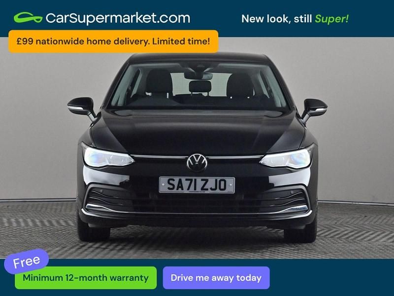 Used VW Golf VII Style 2021 Black Hatchback