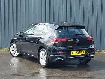 Used VW Golf VIII Style 150 HP (110 kW) 2023 Black Hatchback