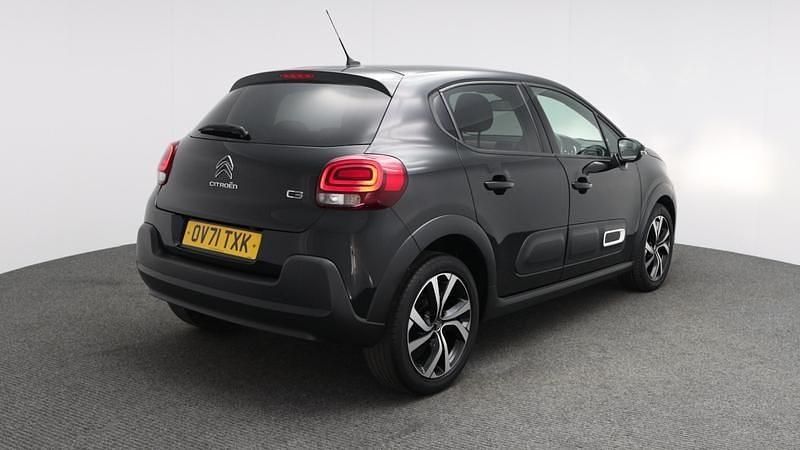 Usado Citroën C3 PureTech 2021 Preto Citadino
