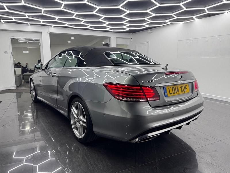 Used Mercedes E350 AMG 2014 Silver Cabriolet