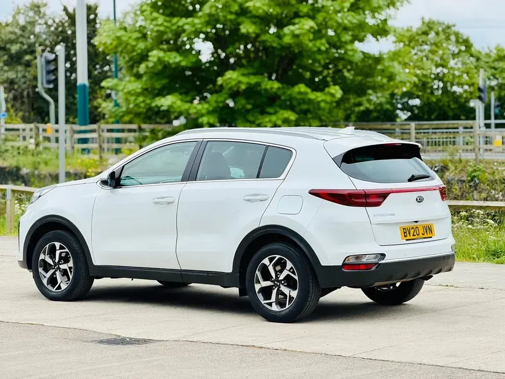 Begagnad Kia Sportage 2020 Vit SUV