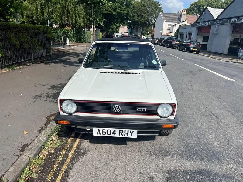 White Used 1983 VW Golf Cabriolet GTI Cabriolet | £12,995 - Image 1/4