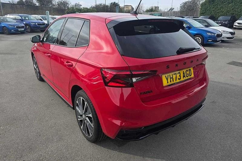 Used Skoda Fabia Monte Carlo 110 HP (80 kW) 2023 Red Hatchback