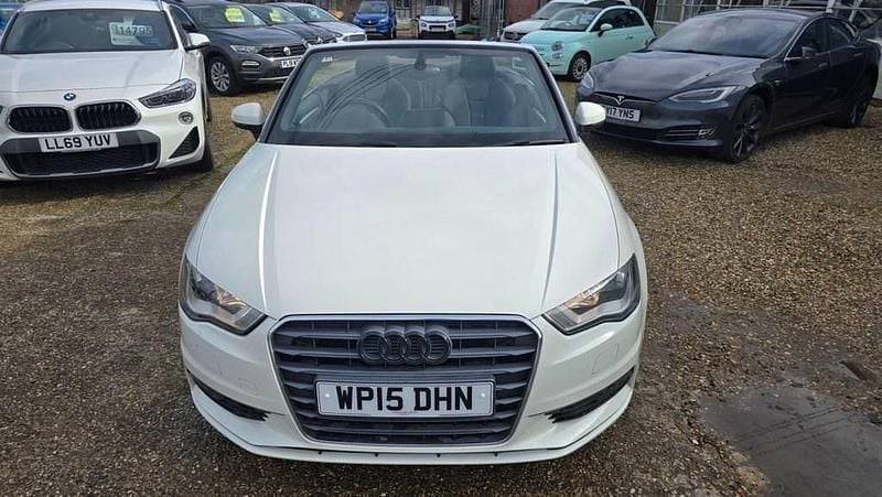 Used Audi A3 Cabriolet Sport 150 HP (110 kW) 2015 White Cabriolet