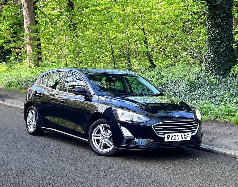 Used Ford Focus Zetec 120 HP (88 kW) 2020 Black Hatchback