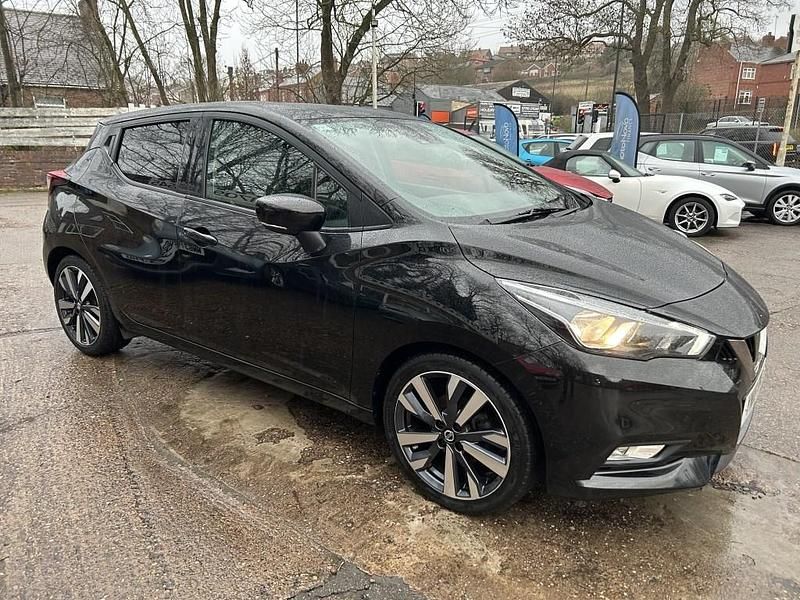 Used Nissan Micra Tekna 2018 Black Hatchback