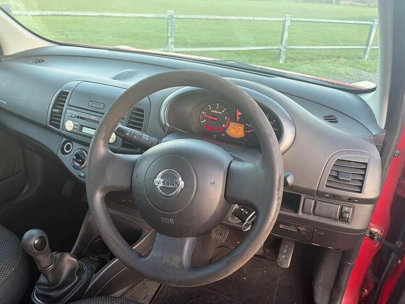 Used Nissan Micra Visia 86 HP (63 kW) 2009 Red Hatchback