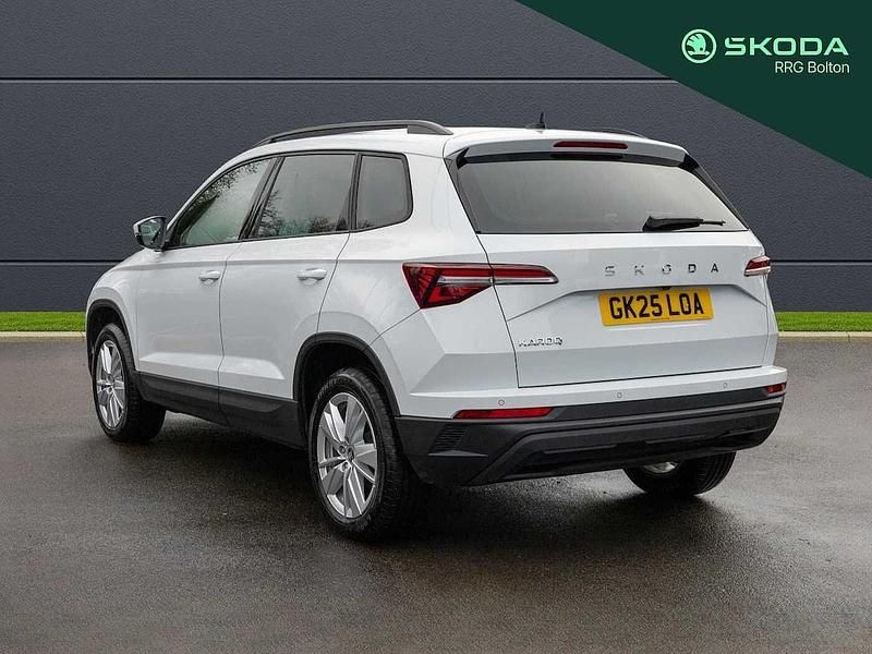 Used Skoda Karoq SE 147 HP (108 kW) 2025 Moon white metallic SUV