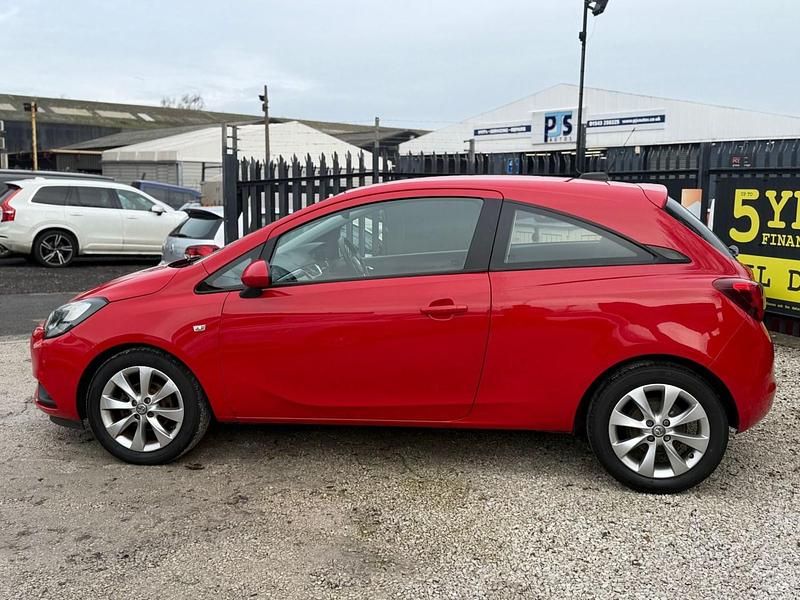 Used Vauxhall Corsa 90 HP (66 kW) 2017 Red Hatchback