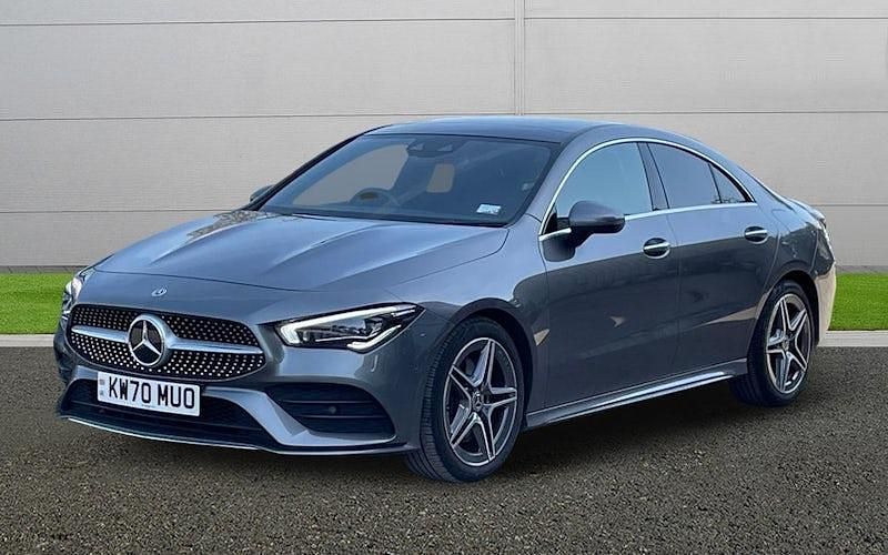 Used Mercedes CLA220 AMG Line Premium Plus 190 HP (139 kW) 2021 Grey Sedan