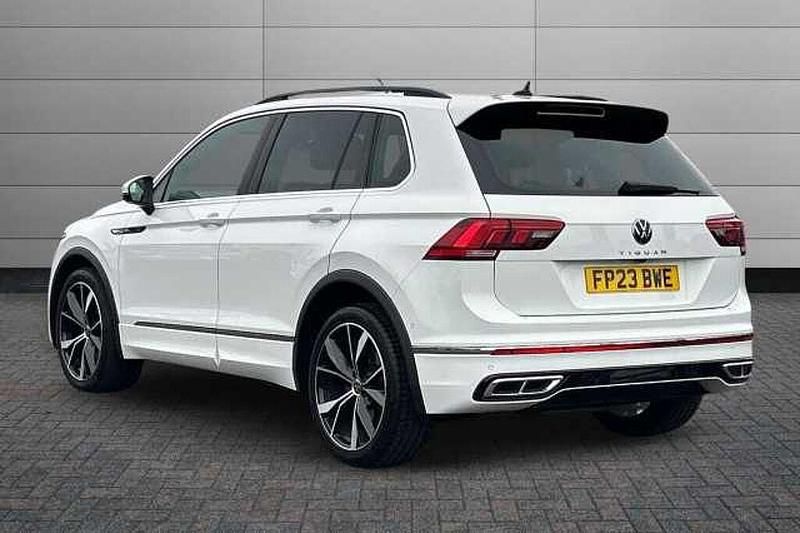 Used VW Tiguan R-line 150 HP (110 kW) 2023 White SUV