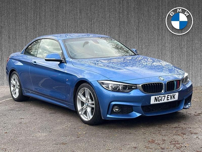 Used BMW 430 M Sport 249 HP (183 kW) 2017 Blue Coupe