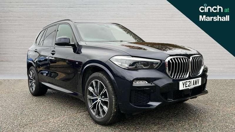 Black Used 2021 BMW X5 M Sport SUV | £42,480 (Fair price) - Image 1/4