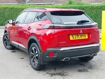 Used Peugeot 2008 Allure Premium 131 HP (96 kW) 2021 Red SUV