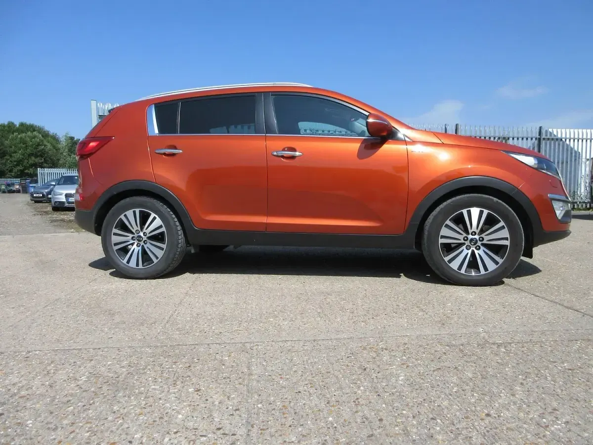 Used Kia Sportage 134 HP (98 kW) 2014 Orange SUV