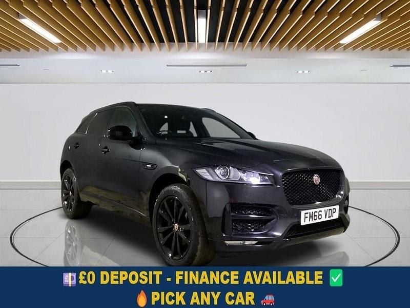 Second-hand Jaguar F-Pace R-Sport 180 CP (132 kW) 2017 Negru SUV