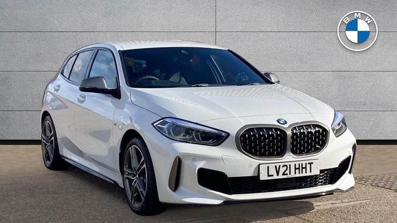 White Used 2021 BMW M135 Comfort Edition Hatchback | £26,215 (Good price) - Image 1/4