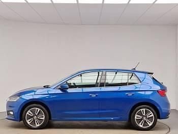 Used Skoda Fabia SE L 110 HP (80 kW) 2022 Blue Hatchback