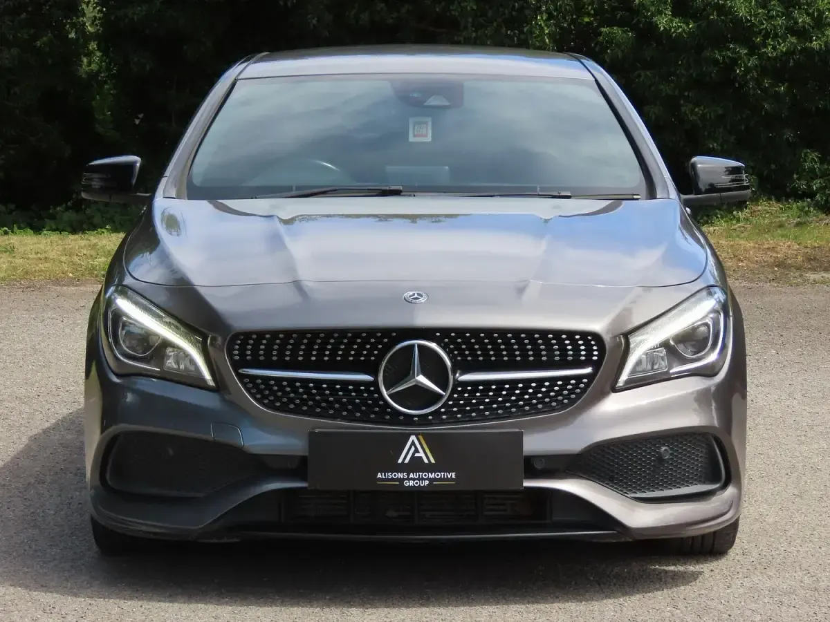 Used Mercedes CLA220 AMG line 170 HP (125 kW) 2019 Grey Coupe