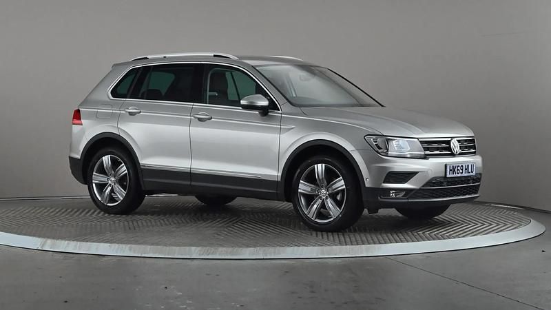 Silver Used 2019 VW Tiguan Match SUV | £18,298 (Fair price) - Image 1/4
