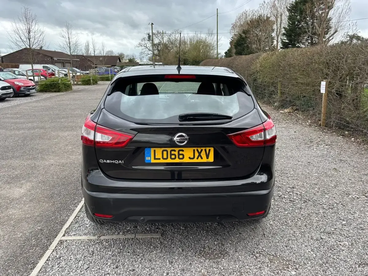 Used Nissan Qashqai Acenta 110 HP (80 kW) 2016 Black SUV