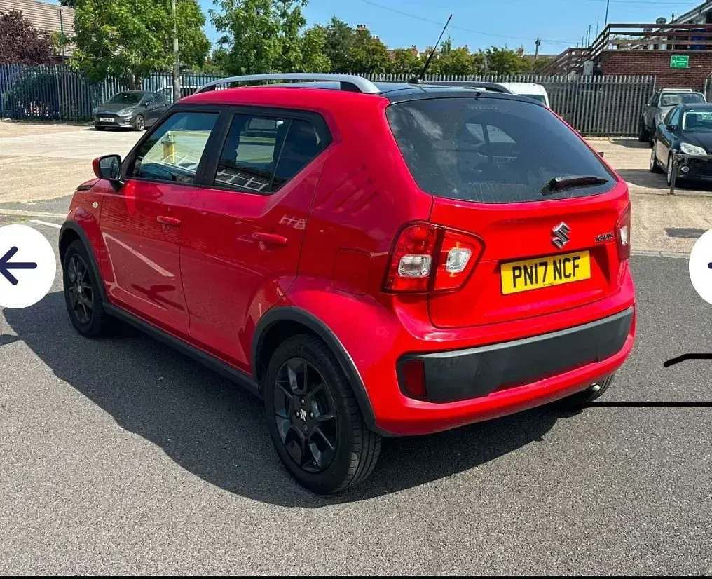 Used Suzuki Ignis SZ-T 90 HP (66 kW) 2017 Red SUV