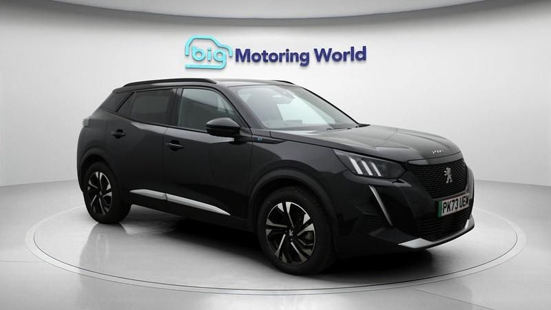 Used Peugeot e-2008 GT 98 kW (134 HP) 2023 Black SUV