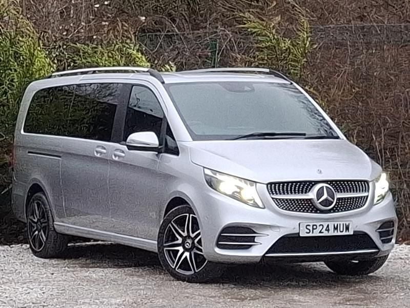 Used Mercedes V220 AMG line 163 HP (119 kW) 2024 Silver MPV