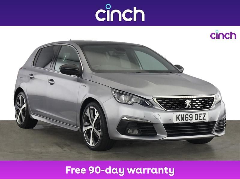 Grey Used 2019 Peugeot 308 GT-line Hatchback | £12,349 (Expensive) - Image 1/3