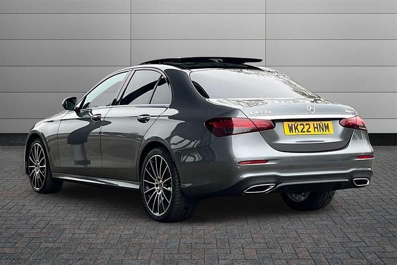 Used Mercedes E400 AMG line 330 HP (242 kW) 2022 Selenite grey Sedan