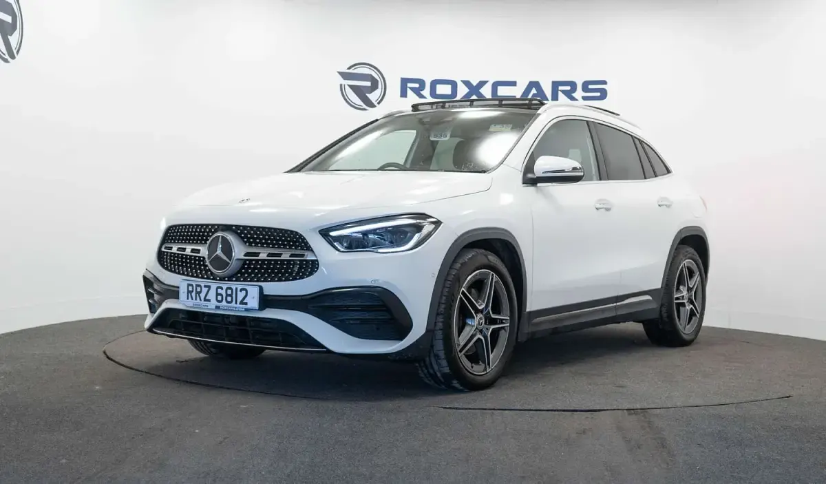 Used Mercedes GLA180 AMG Line Premium Plus 136 HP (100 kW) 2021 White SUV